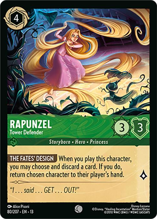 Rapunzel - Tower Defender (80/207) [Attack of the Vine!] | Total Play