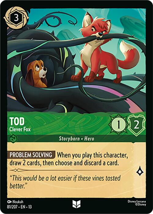 Tod - Clever Fox (81/207) [Attack of the Vine!] | Total Play