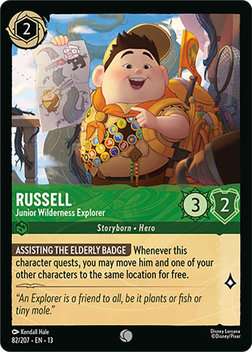 Russell - Junior Wilderness Explorer (82/207) [Attack of the Vine!] | Total Play