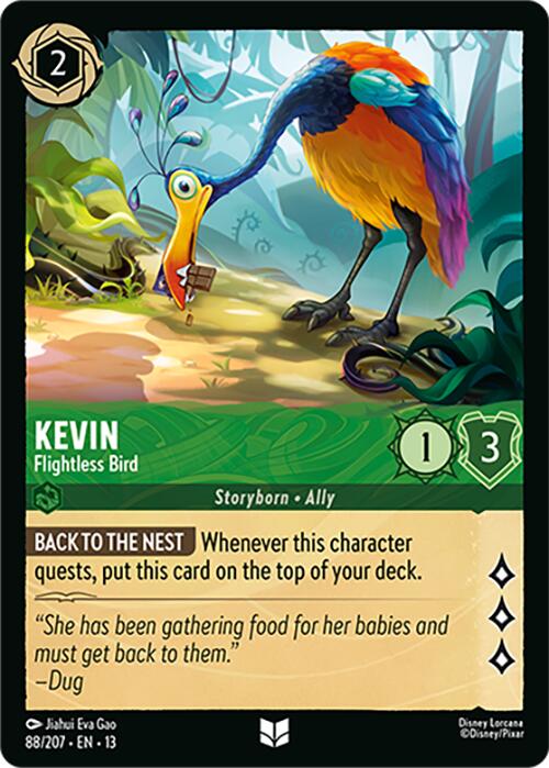 Kevin - Flightless Bird (88/207) [Attack of the Vine!] | Total Play