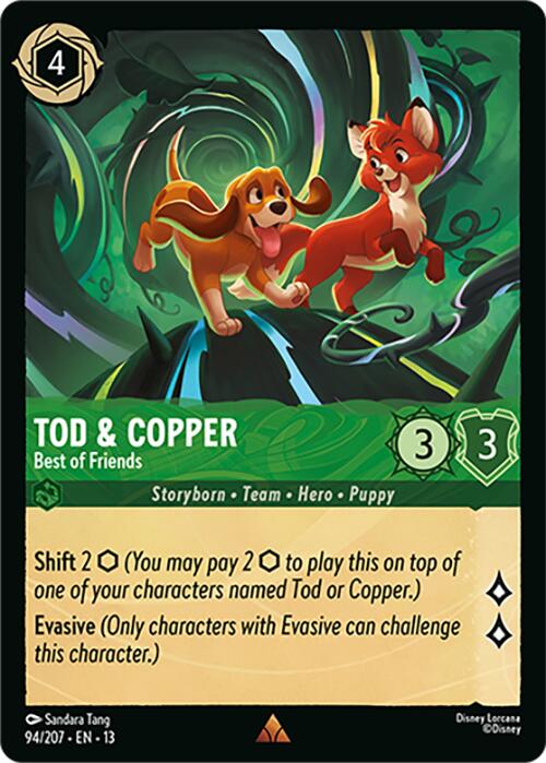 Tod & Copper - Best of Friends (94/207) [Attack of the Vine!] | Total Play