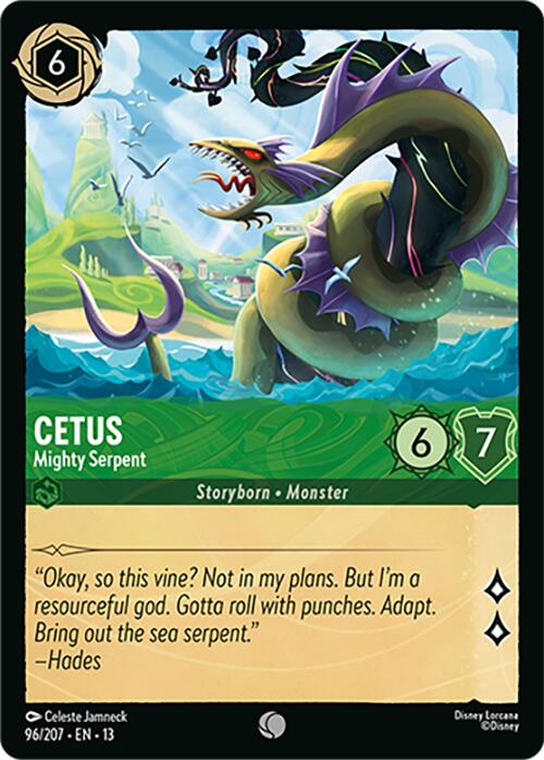 Cetus - Mighty Serpent (96/207) [Attack of the Vine!] | Total Play