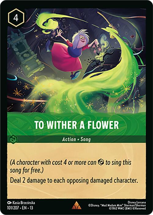 To Wither a Flower (101/207) [Attack of the Vine!] | Total Play