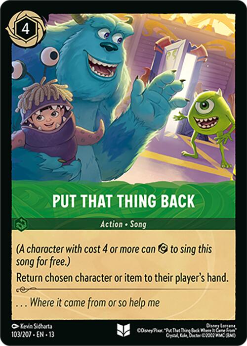 Put That Thing Back (103/207) [Attack of the Vine!] | Total Play