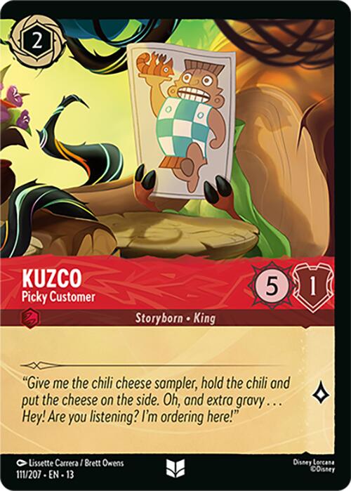Kuzco - Picky Customer (Foil) (111/204) [Attack of the Vine!] | Total Play
