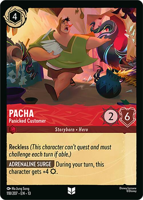 Pacha - Panicked Customer (118/207) [Attack of the Vine!] | Total Play