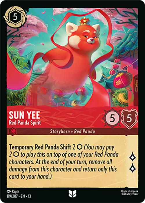 Sun Yee - Red Panda Spirit (119/207) [Attack of the Vine!] | Total Play