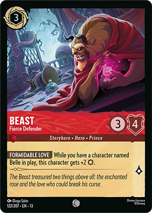Beast - Fierce Defender (122/207) [Attack of the Vine!] | Total Play