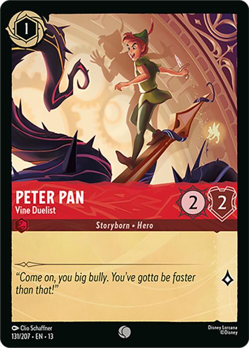 Peter Pan - Vine Duelist (131/207) [Attack of the Vine!] | Total Play