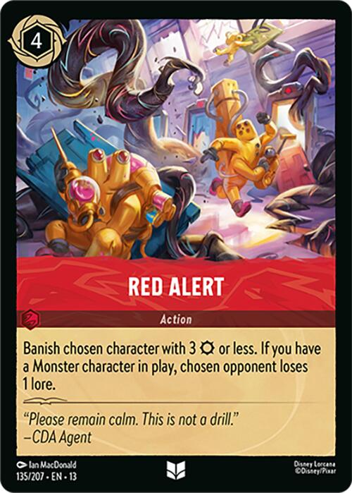 Red Alert (135/207) [Attack of the Vine!] | Total Play
