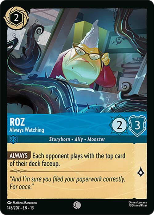 Roz - Always Watching (145/207) [Attack of the Vine!] | Total Play