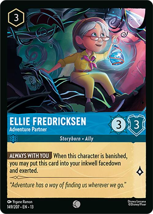 Ellie Fredricksen - Adventure Partner (149/207) [Attack of the Vine!] | Total Play