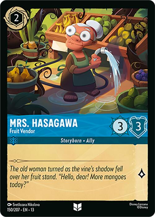 Mrs. Hasagawa - Fruit Vendor (150/207) [Attack of the Vine!] | Total Play