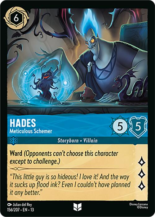Hades - Meticulous Schemer (156/207) [Attack of the Vine!] | Total Play