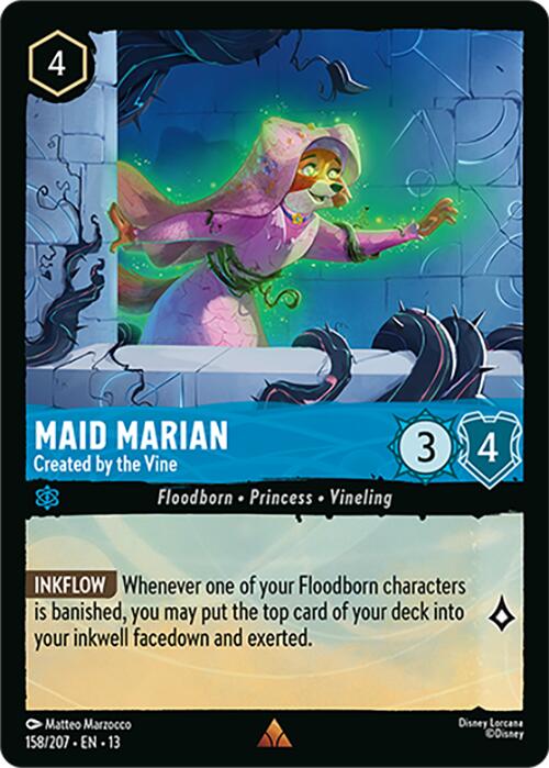 Maid Marian - Created by the Vine (158/204) [Attack of the Vine!] | Total Play