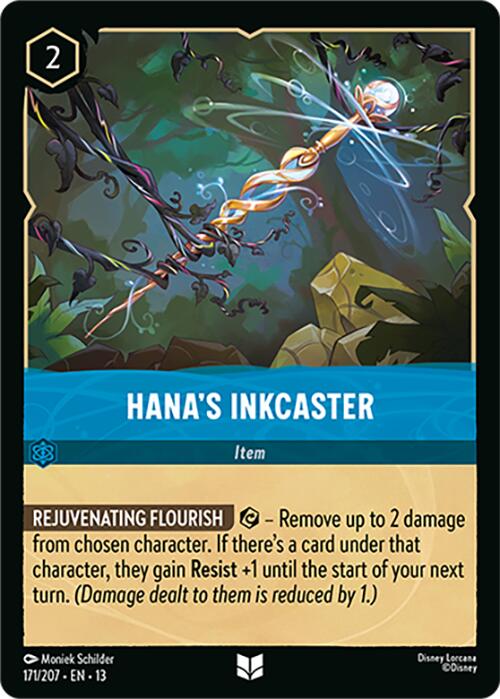 Hana's Inkcaster (171/207) [Attack of the Vine!] | Total Play