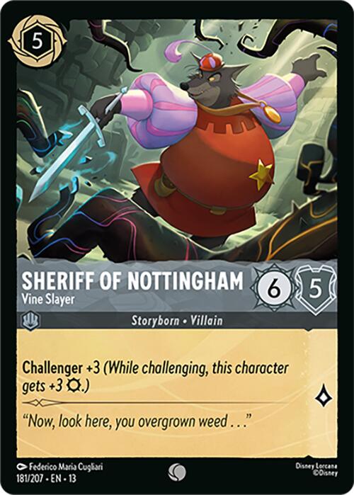 Sheriff of Nottingham - Vine Slayer (181/207) [Attack of the Vine!] | Total Play