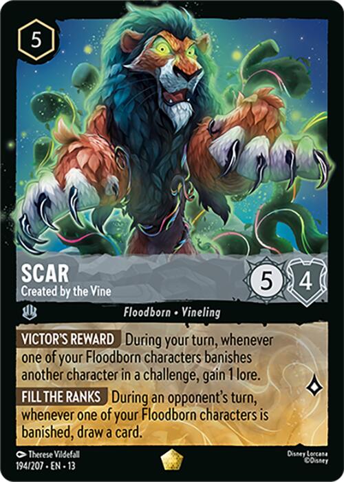 Scar - Created by the Vine (194/207) [Attack of the Vine!] | Total Play