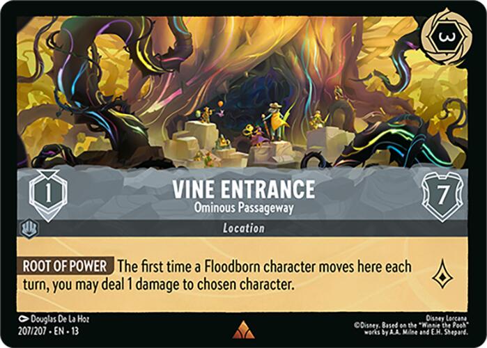 Vine Entrance - Ominous Passageway (207/207) [Attack of the Vine!] | Total Play