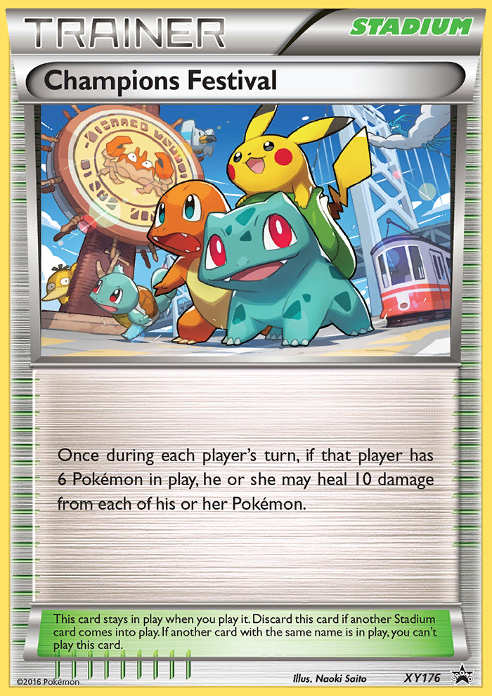 Champions Festival (XY176) [XY: Black Star Promos] | Total Play