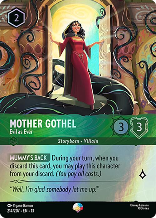 Mother Gothel - Evil as Ever (Epic) (214/207) [Attack of the Vine!] | Total Play