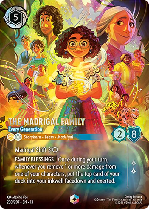 The Madrigal Family - Every Generation (Enchanted) (230/207) [Attack of the Vine!] | Total Play