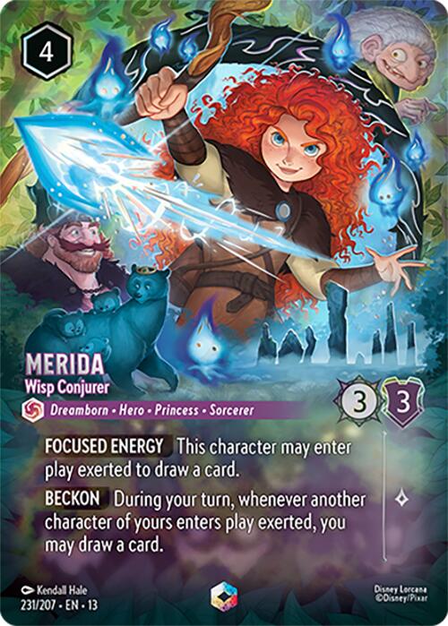Merida - Wisp Conjurer (Enchanted) (231/207) [Attack of the Vine!] | Total Play