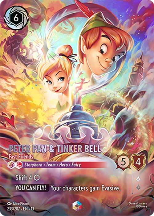 Peter Pan & Tinker Bell - Fast Friends (Enchanted) (233/207) [Attack of the Vine!] | Total Play