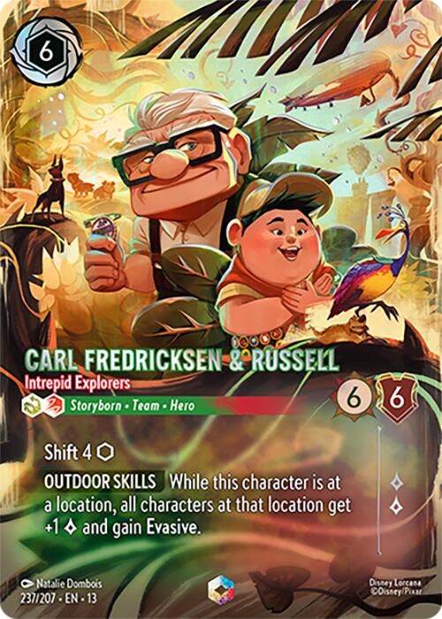 Carl Fredricksen & Russell - Intrepid Explorers (Enchanted) (237/207) [Attack of the Vine!] | Total Play