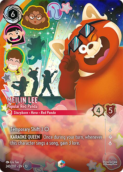 Meilin Lee - Popular Red Panda (Enchanted) (240/207) [Attack of the Vine!] | Total Play