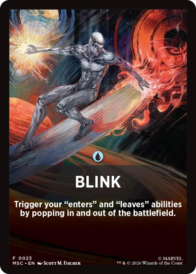 Blink Theme Card [Marvel Super Heroes Commander] | Total Play