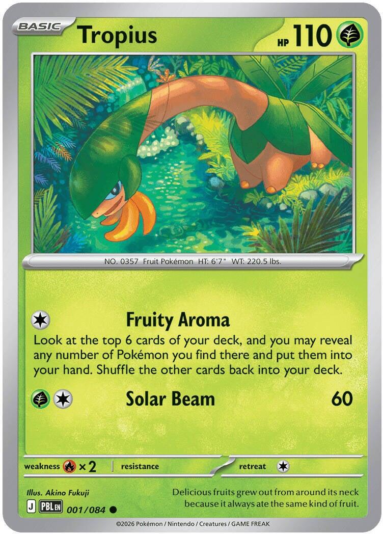 Tropius (001/084) [Mega Evolution: Pitch Black] | Total Play