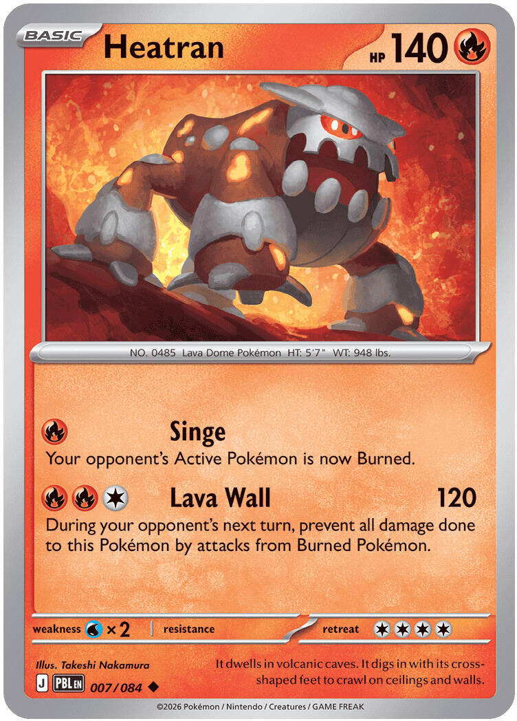 Heatran (007/084) [Mega Evolution: Pitch Black] | Total Play