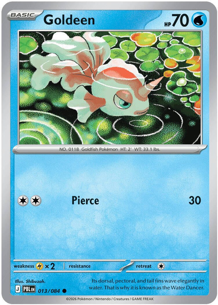 Goldeen (013/084) [Mega Evolution: Pitch Black] | Total Play
