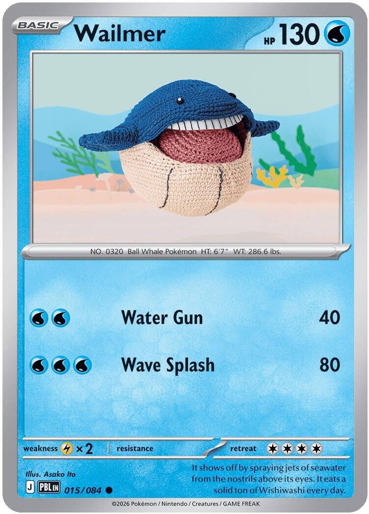 Wailmer (015/084) [Mega Evolution: Pitch Black] | Total Play