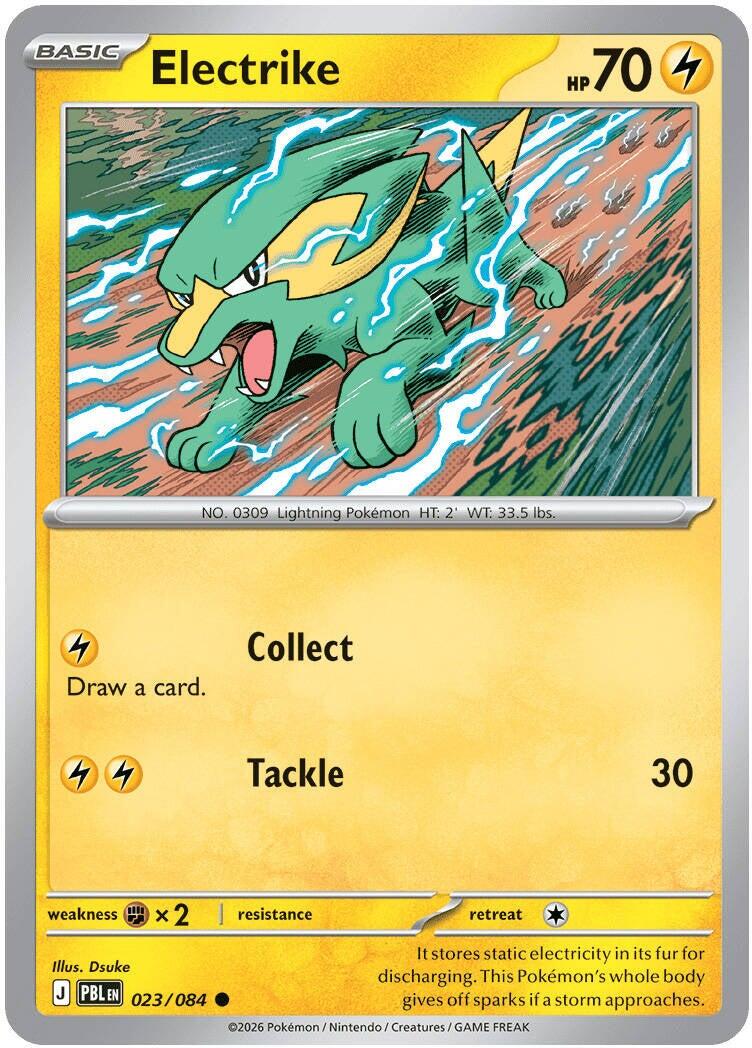 Electrike (023/084) [Mega Evolution: Pitch Black] | Total Play