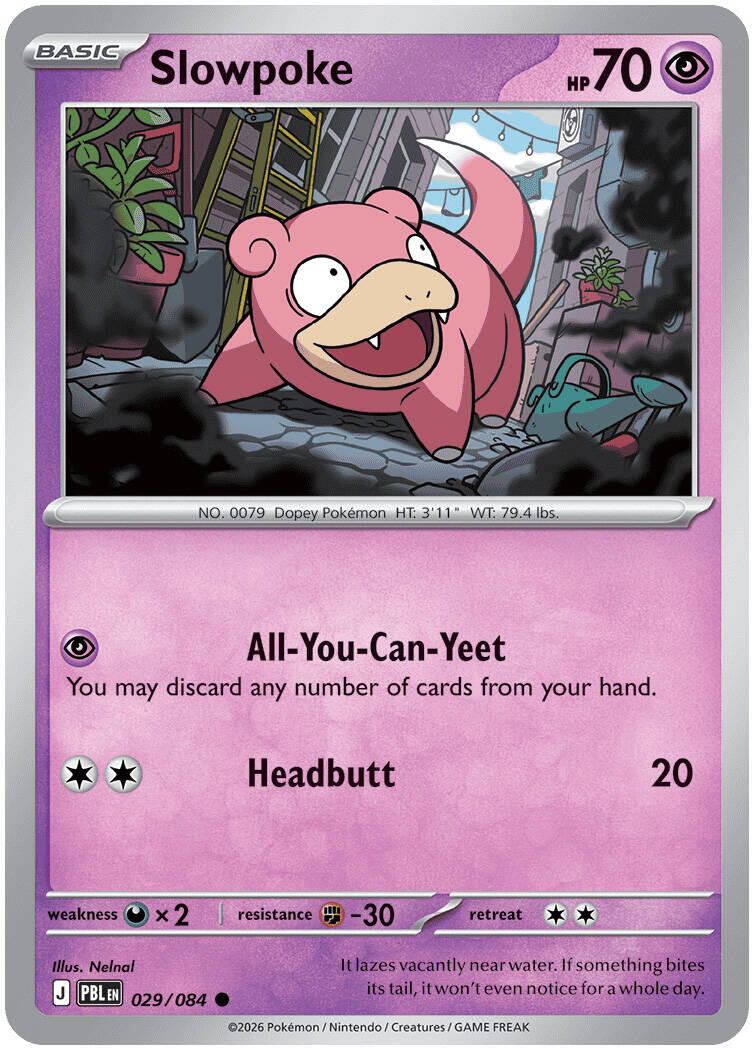 Slowpoke (029/084) [Mega Evolution: Pitch Black] | Total Play