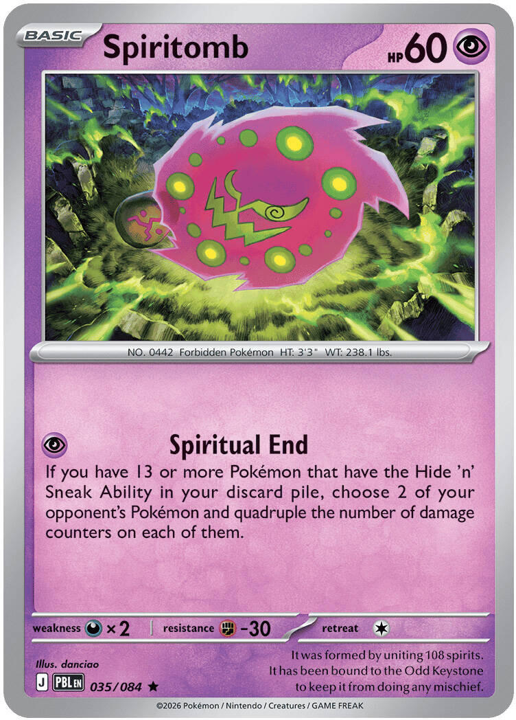 Spiritomb (035/084) [Mega Evolution: Pitch Black] | Total Play