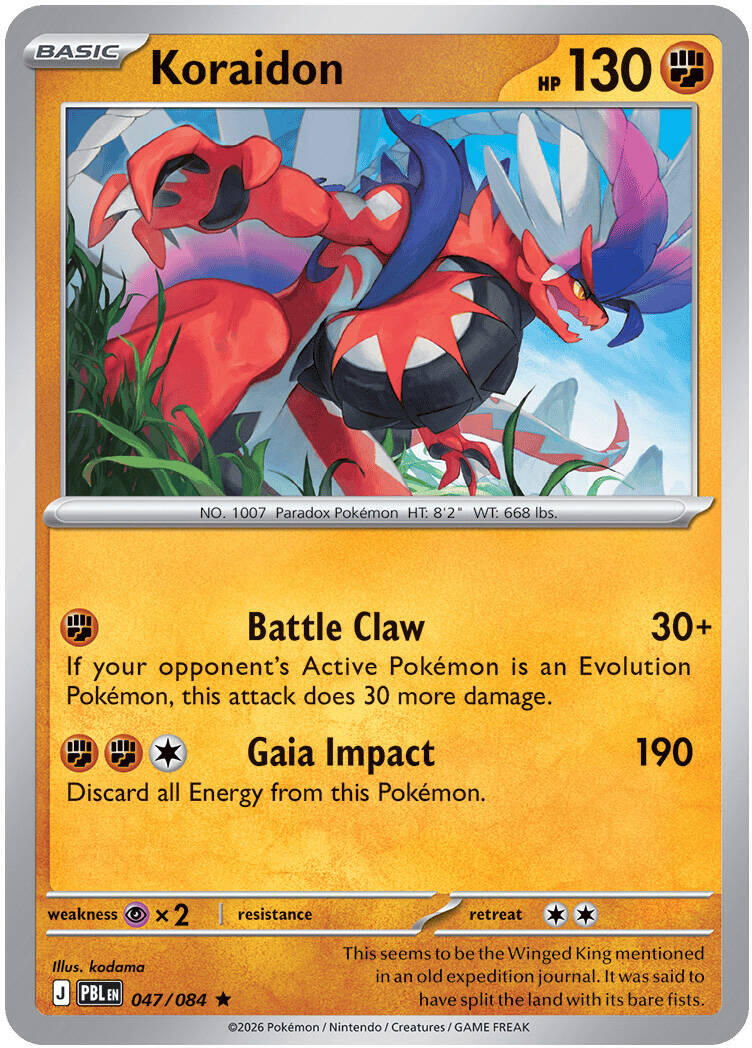 Koraidon (047/084) [Mega Evolution: Pitch Black] | Total Play