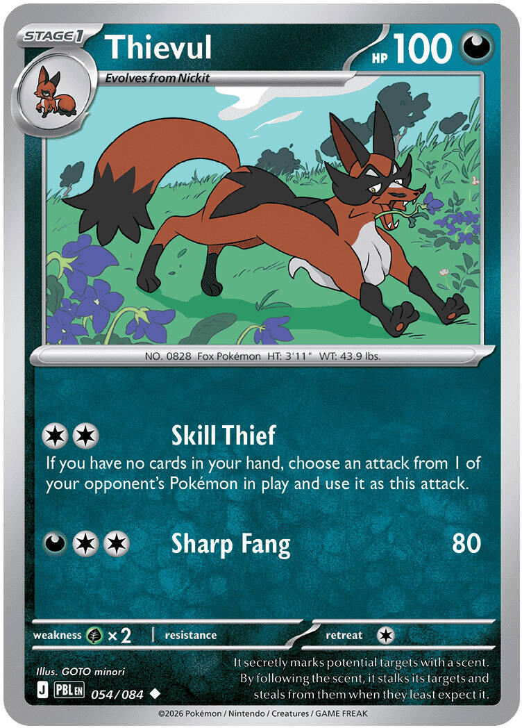 Thievul (054/084) [Mega Evolution: Pitch Black] | Total Play