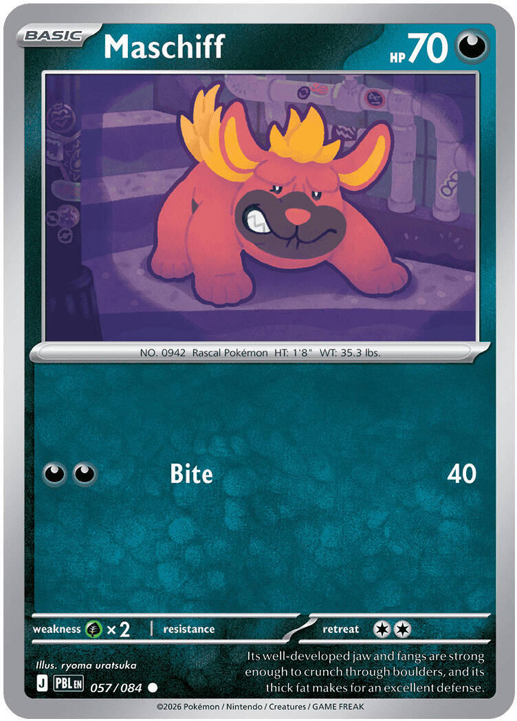 Maschiff (057/084) [Mega Evolution: Pitch Black] | Total Play