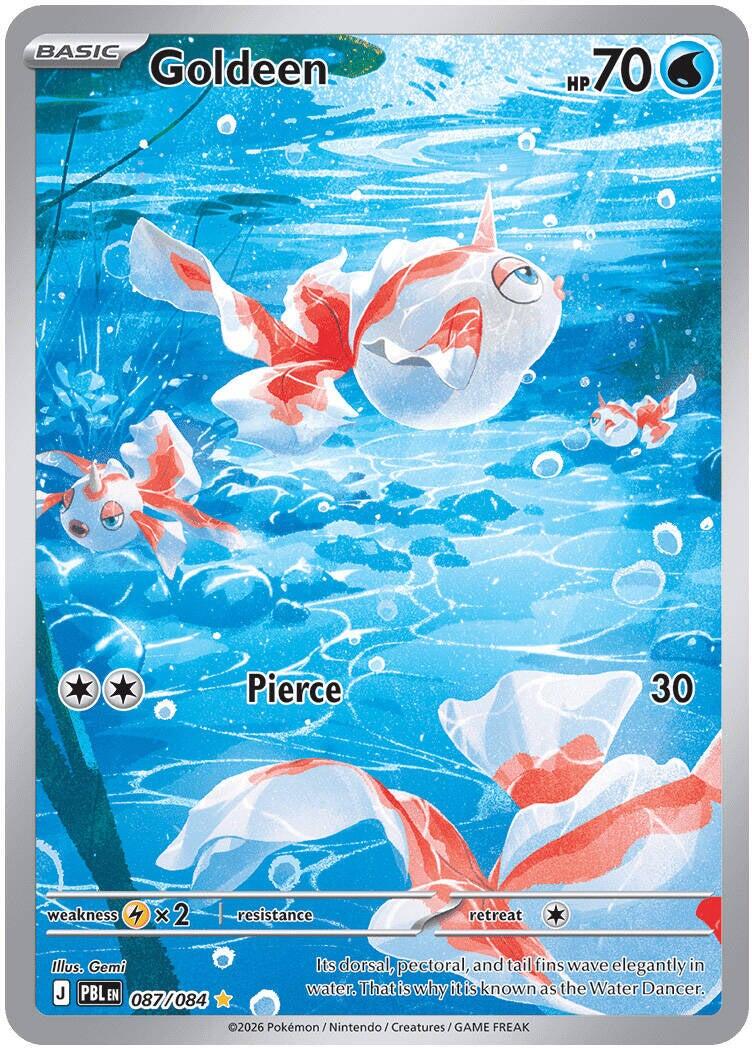 Goldeen (087/084) [Mega Evolution: Pitch Black] | Total Play