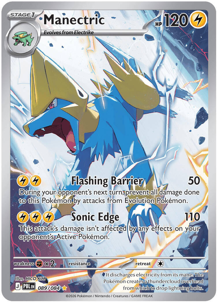Manectric (089/084) [Mega Evolution: Pitch Black] | Total Play