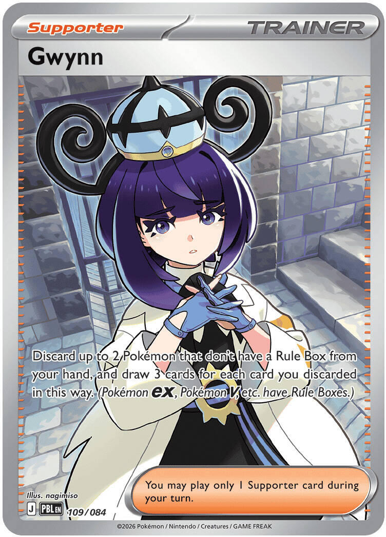 Gwynn (109/084) [Mega Evolution: Pitch Black] | Total Play