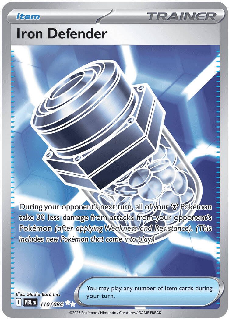 Iron Defender (110/084) [Mega Evolution: Pitch Black] | Total Play
