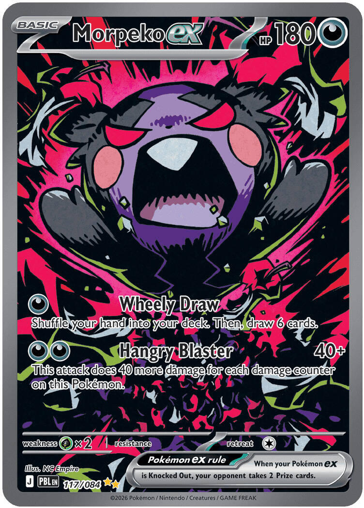 Morpeko ex (117/084) [Mega Evolution: Pitch Black] | Total Play