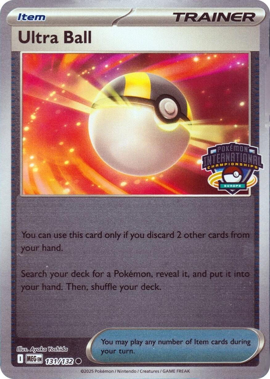 Ultra Ball (131/132) (European International Championship) [League & Championship Cards] | Total Play