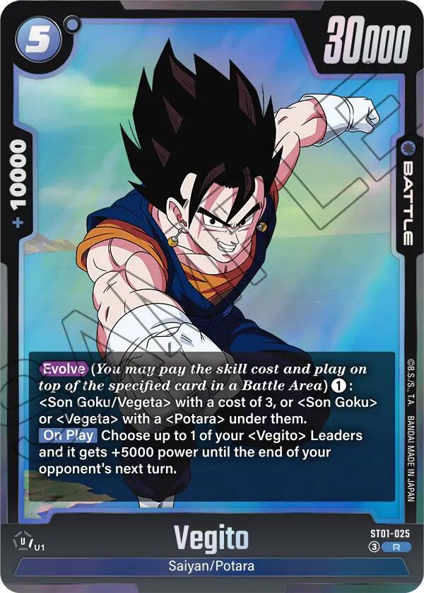 Vegito (ST01-025) [Story Booster 01] | Total Play