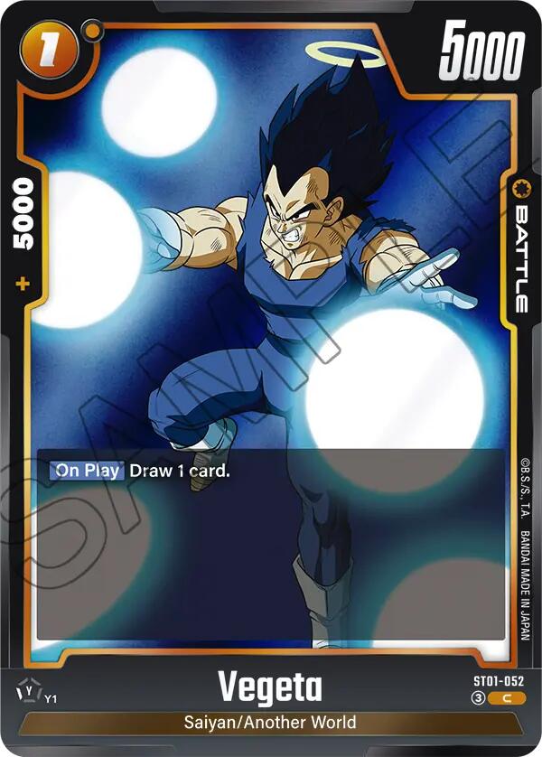 Vegeta (ST01-052) [Story Booster 01] | Total Play