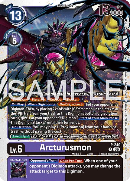 Arcturusmon [P-240] (Official Store Tournament 2026 Vol. 3 Participant) [Promotional Cards] | Total Play